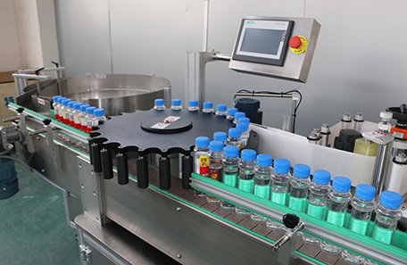 高速旋轉式西林瓶貼標機