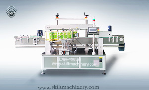 方瓶不干膠雙面貼標機定制