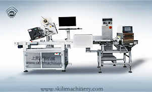 面包稱重打印貼標機定制