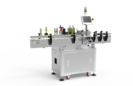 帶把手瓶定位貼標(biāo)機(jī)