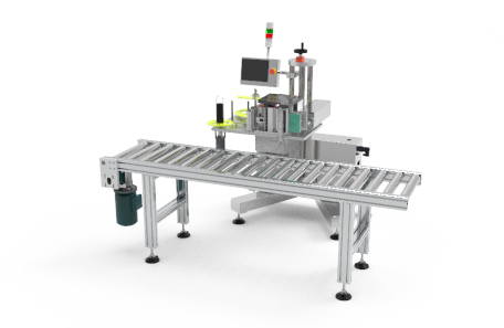 紙箱側面打印貼標機