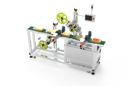 罐/瓶上下面不干膠貼標(biāo)機(jī)