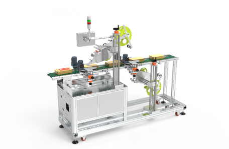 罐/瓶上下面不干膠貼標(biāo)機(jī)