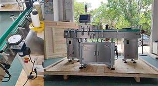 6月3日發貨-秘魯客戶訂購2臺圓瓶貼+轉盤